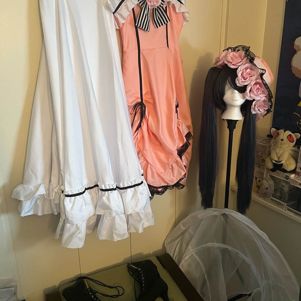 Full Ciel cosplay pink dress